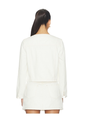 PAIGE Dean Jacket in Ivory. Size XXS. Also in L, M, S, XL.