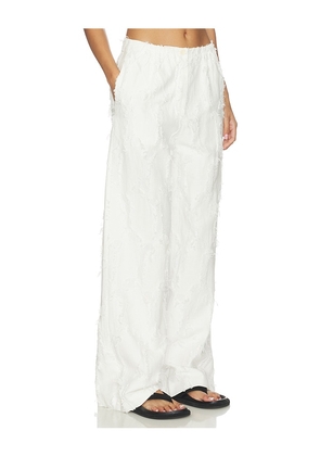 Proenza Schouler White Label Shilo Pant in White. Size XS. Also in S, M, L.
