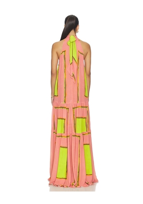 SILVIA TCHERASSI Dorelia Dress in Pink. Size XS. Also in L, M, S.