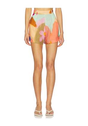 vitamin A The Getaway Short in Peach,Coral. Size S. Also in XXS, XS, L.