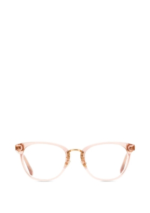 Jimmy Choo Eyewear crystal-embellished glasses - Pink