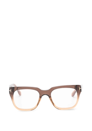TOM FORD Eyewear square-frame glasses - Brown