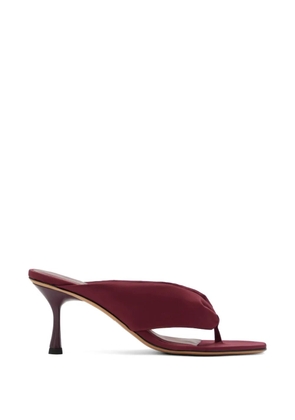 Studio Amelia Paloma heeled mules - Red