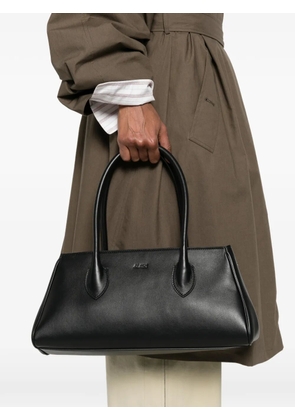 AMIRI logo-plaque leather tote bag - Black
