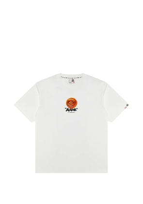 AAPE BY *A BATHING APE® graphic-print T-shirt - White