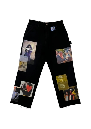 Better with Age patch-detail carpenter trousers - Black