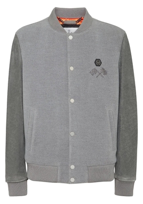 Philipp Plein Plein Club bomber jacket - Grey