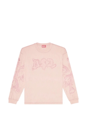 Diesel long-sleeve T-shirt - Pink