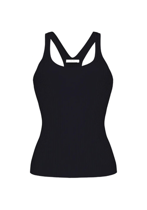 Adam Lippes Peretti ribbed tank top - Black