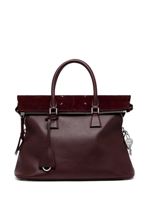 Maison Margiela 5AC Soft Medium leather tote bag - Red