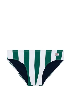 MC2 Saint Barth Cayo striped swim briefs - Green