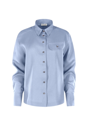 Mia Peculiar button-up shirt - Blue