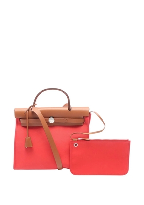 Hermès Pre-Owned 2018 Toile Herbag PM backpack - Red