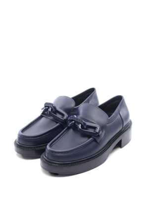Louis Vuitton Pre-Owned 2001 Academy Line leather loafers - Blue