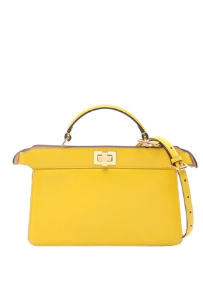 Fendi Pre-Owned 2010s Peekaboo ISeeU two-way handbag - Yellow