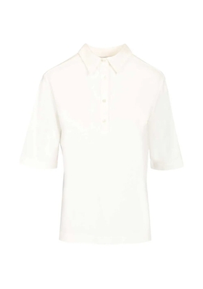 Al Duca D’Aosta 1902 three-quarter sleeve polo shirt - White