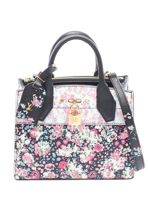 Louis Vuitton Pre-Owned 2019 Leather Mini Liberty Rose City Steamer satchel - Pink