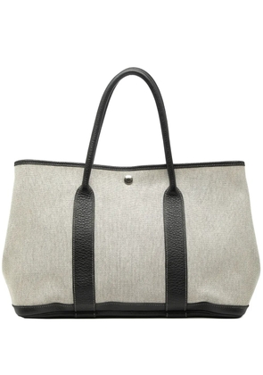 Hermès Pre-Owned 2004 Toile and Negonda Garden Party 36 tote bag - Black