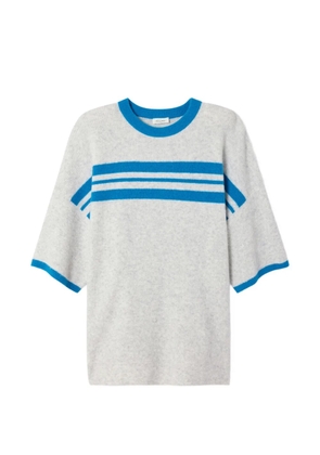 American Vintage Damsville striped jumper - Grey