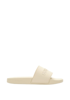 Burberry logo slides - Neutrals