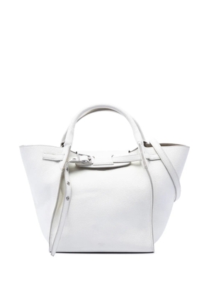 Celine Pre-Owned 2010-2026 Small Supple Grained Calfskin Big Bag satchel - White