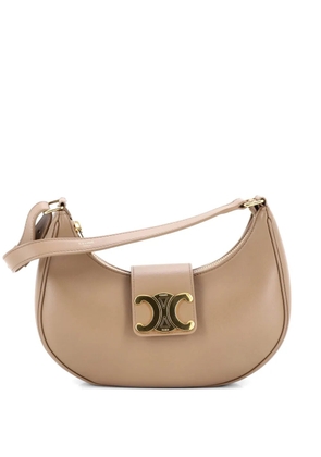 Celine Pre-Owned Ava Triomphe Bag Leather shoulder bag - Neutrals