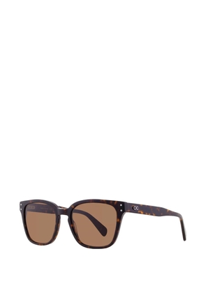 Ferragamo tortoiseshell-effect square-frame sunglasses - Brown