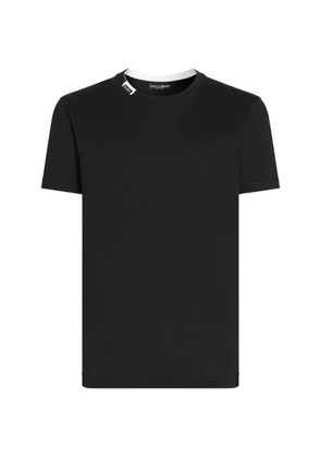 Dolce & Gabbana crew-neck T-shirt - Blue