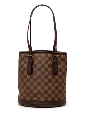 Louis Vuitton Pre-Owned 1997 Damier Ebene Marais bucket bag - Brown
