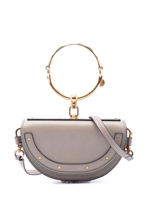 Chloé Pre-Owned 2018 Mini Calfskin Nile Bracelet satchel - Grey