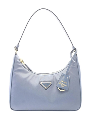Prada Pre-Owned 2000-2013 Mini Tessuto Re Edition 2005 shoulder bag - Blue
