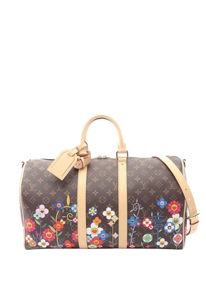 Louis Vuitton Pre-Owned 2010-2026 Takashi Murakami Monogram Keepall Bandouliere 45 travel bag - Brown