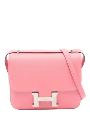 Hermès Pre-Owned 2021-2026 Mini Evercolor Constance 18 crossbody bag - Pink