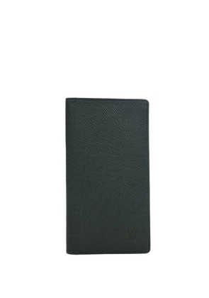 Louis Vuitton Pre-Owned 1996 Taiga Checkbook Wallet long wallets - Green