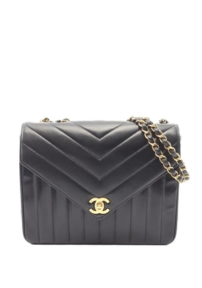 CHANEL Pre-Owned 1991-1994 Mademoiselle shoulder bag - Black