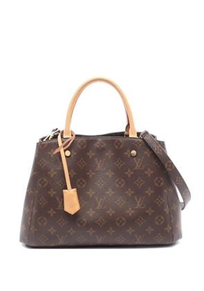 Louis Vuitton Pre-Owned 2016 MM Montaigne Monogram tote bag - Brown