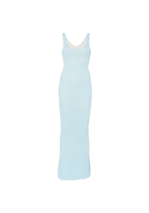 Asta Resort Ana sequin-embellished maxi dress - Blue