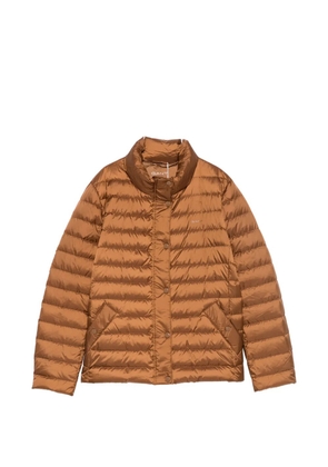 Gant quilted high-neck jacket - Brown