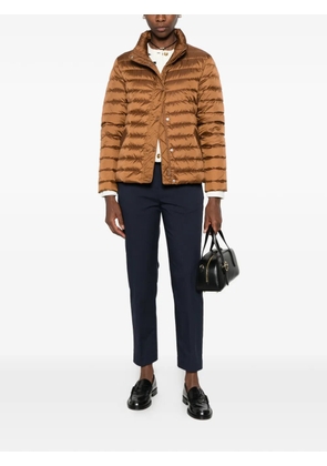 Gant quilted high-neck jacket - Brown