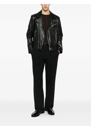 Calvin Klein pressed-crease trousers - Black