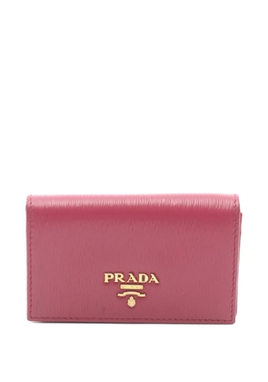 Prada Pre-Owned 2010s leather card case - Pink