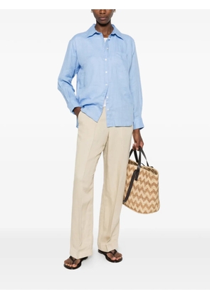 Gant chest-pocket button-up shirt - Blue