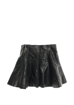 Christian Dior Pre-Owned 2010s Blair leather skirt - Black