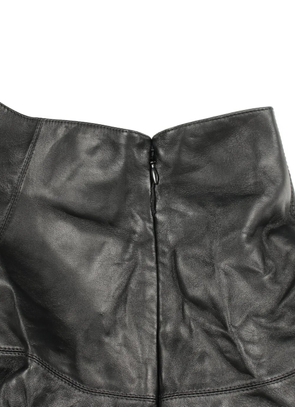 Christian Dior Pre-Owned 2010s Blair leather skirt - Black