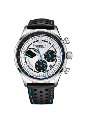 STUHRLING Monaco 42mm watch - White