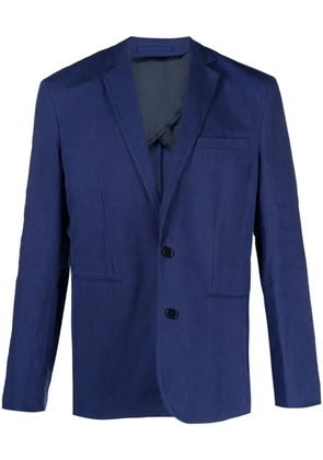 Orlebar Brown single-breasted silk blazer - Blue