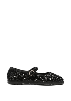 FLABELUS The Little Prince sequin-embellished ballet flats - Black