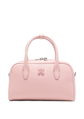 AMIRI MA-plaque leather tote bag - Pink