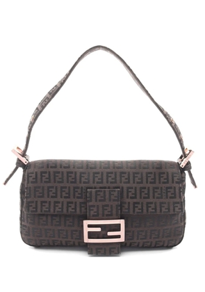 Fendi Pre-Owned Zucchino Mamma Baguette shoulder bag - Brown