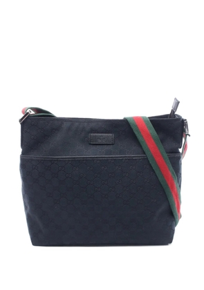 Gucci Pre-Owned 2010s GG Canvas Sherry Line shoulder bag - Blue